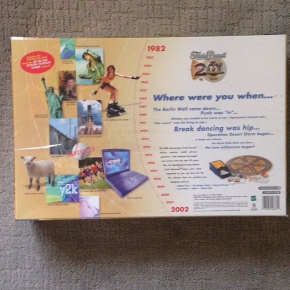 Trivial Pursuit 20th Anniversary Edition NIB (Still in Shrinkwrap) Note - Picture 3 of 7